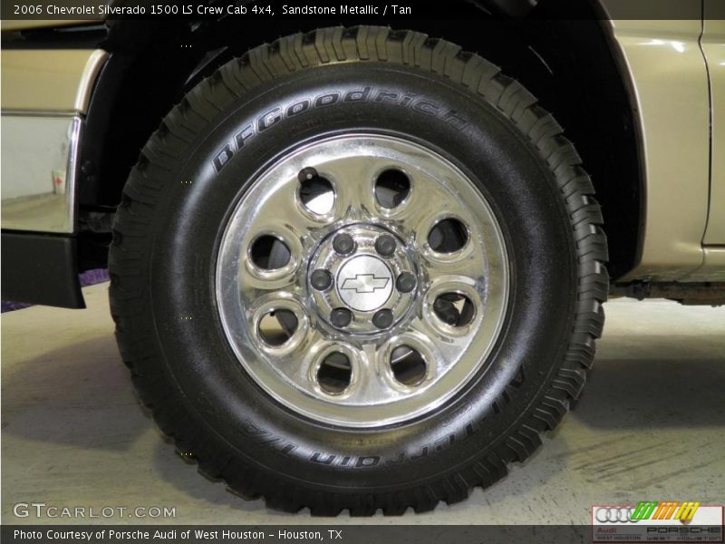 Sandstone Metallic / Tan 2006 Chevrolet Silverado 1500 LS Crew Cab 4x4