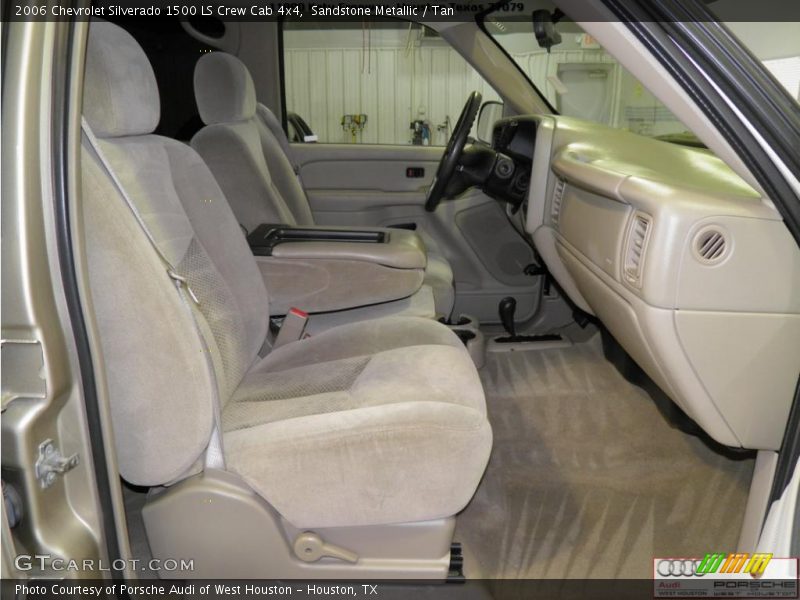 Sandstone Metallic / Tan 2006 Chevrolet Silverado 1500 LS Crew Cab 4x4