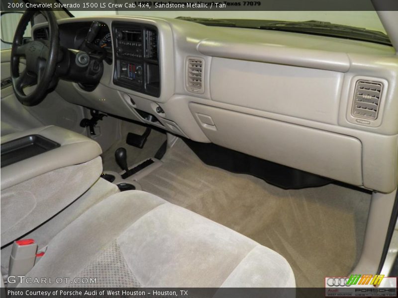 Sandstone Metallic / Tan 2006 Chevrolet Silverado 1500 LS Crew Cab 4x4