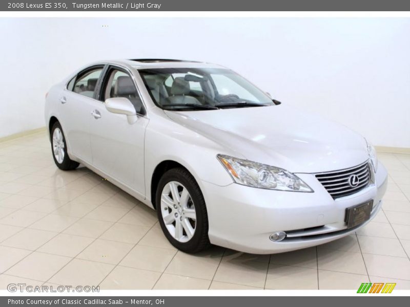 Tungsten Metallic / Light Gray 2008 Lexus ES 350