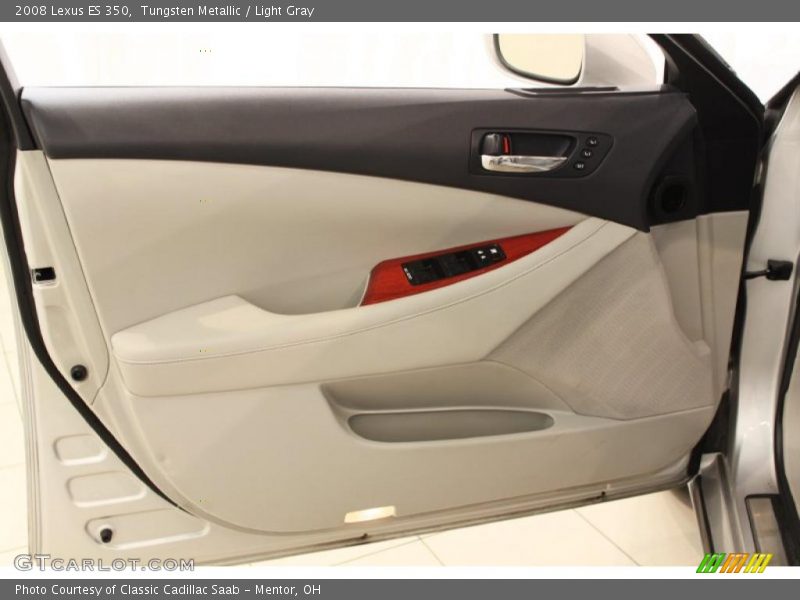 Tungsten Metallic / Light Gray 2008 Lexus ES 350
