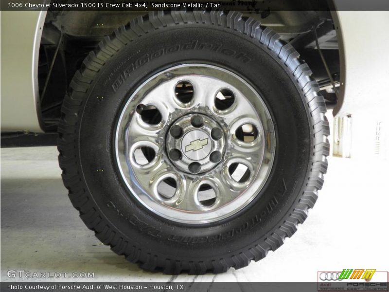 Sandstone Metallic / Tan 2006 Chevrolet Silverado 1500 LS Crew Cab 4x4