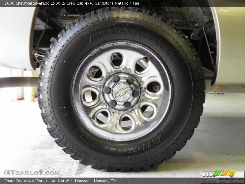 Sandstone Metallic / Tan 2006 Chevrolet Silverado 1500 LS Crew Cab 4x4
