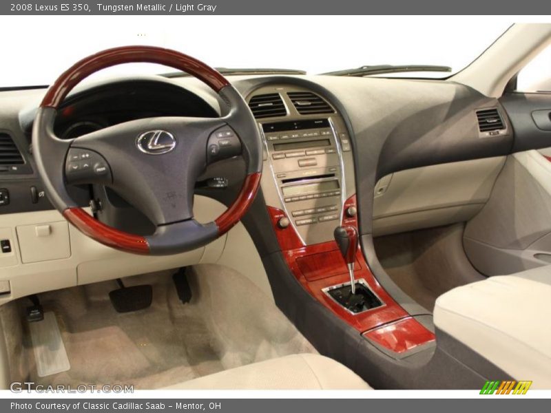 Tungsten Metallic / Light Gray 2008 Lexus ES 350