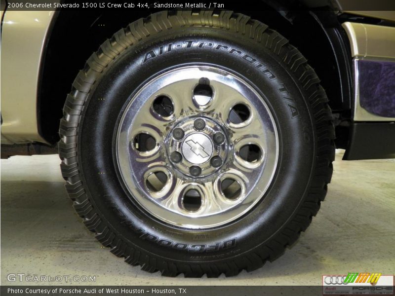 Sandstone Metallic / Tan 2006 Chevrolet Silverado 1500 LS Crew Cab 4x4