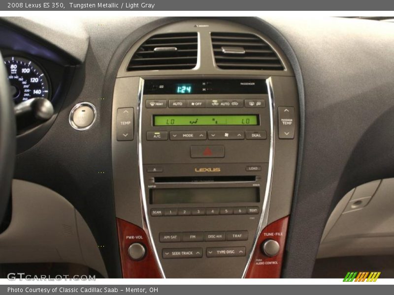 Tungsten Metallic / Light Gray 2008 Lexus ES 350