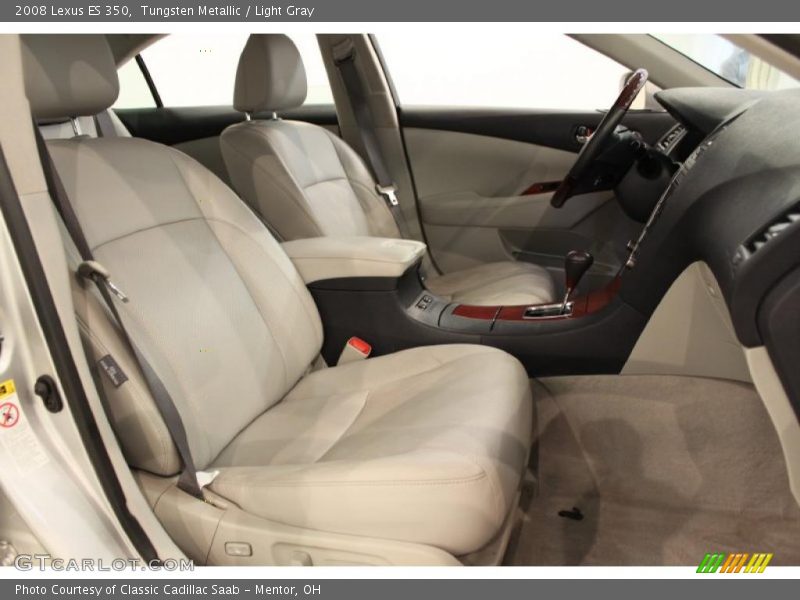 Tungsten Metallic / Light Gray 2008 Lexus ES 350
