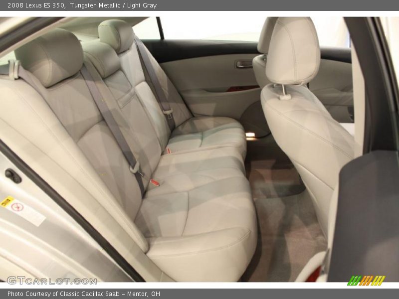 Tungsten Metallic / Light Gray 2008 Lexus ES 350