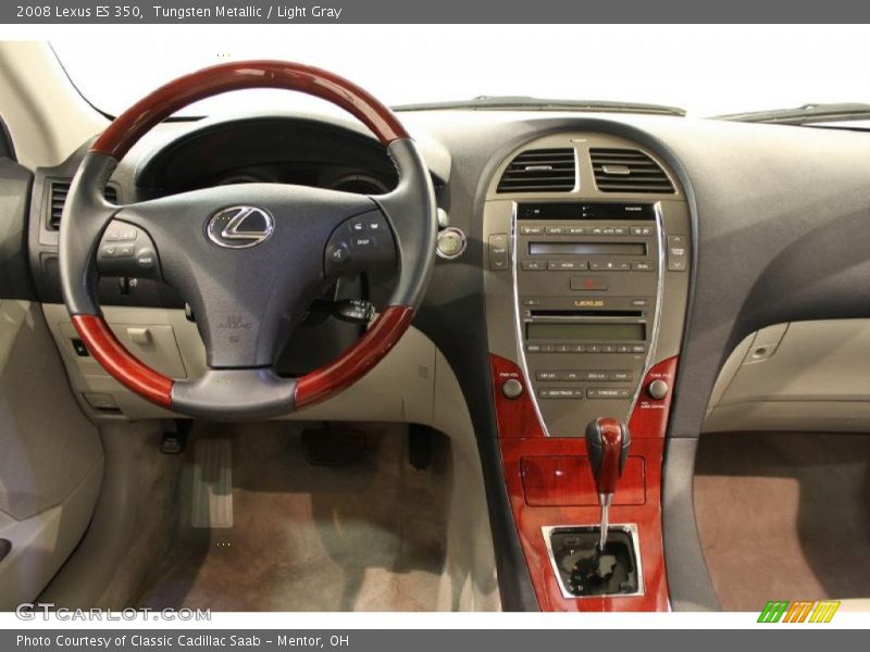 Tungsten Metallic / Light Gray 2008 Lexus ES 350