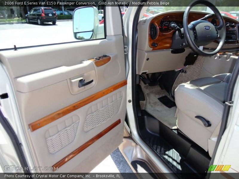 Gold Ash Metallic / Medium Pebble Beige 2006 Ford E Series Van E150 Passenger Conversion