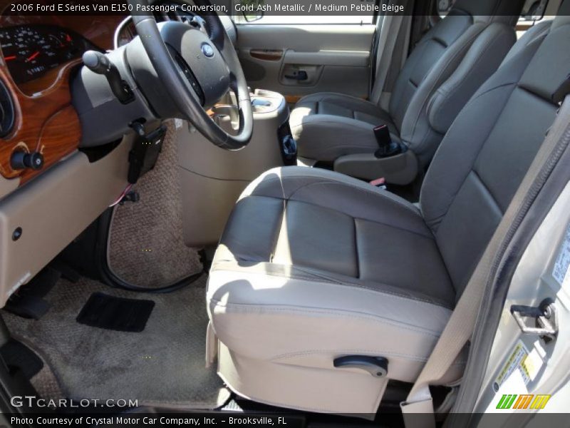 Gold Ash Metallic / Medium Pebble Beige 2006 Ford E Series Van E150 Passenger Conversion