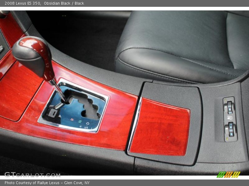 Obsidian Black / Black 2008 Lexus ES 350
