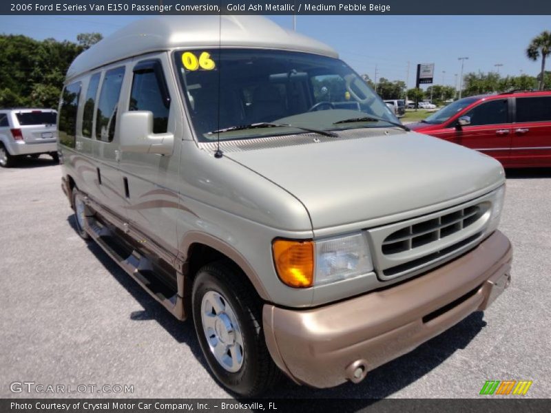 Gold Ash Metallic / Medium Pebble Beige 2006 Ford E Series Van E150 Passenger Conversion