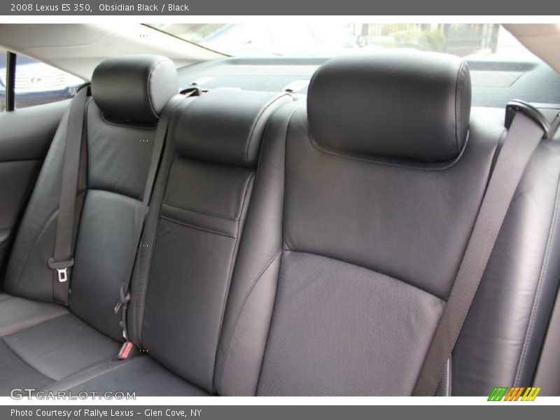 Obsidian Black / Black 2008 Lexus ES 350