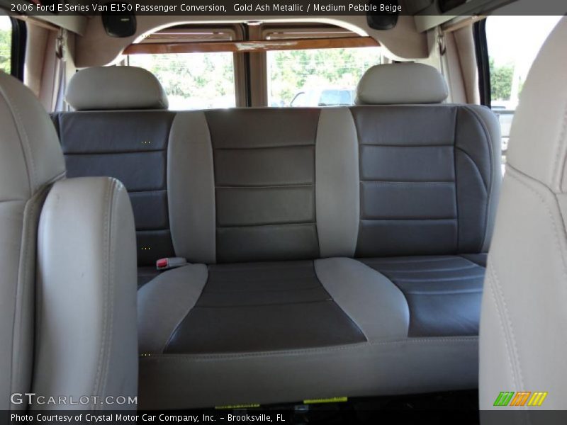 Gold Ash Metallic / Medium Pebble Beige 2006 Ford E Series Van E150 Passenger Conversion