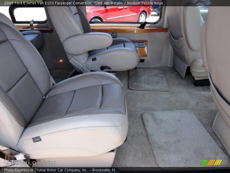 Gold Ash Metallic / Medium Pebble Beige 2006 Ford E Series Van E150 Passenger Conversion