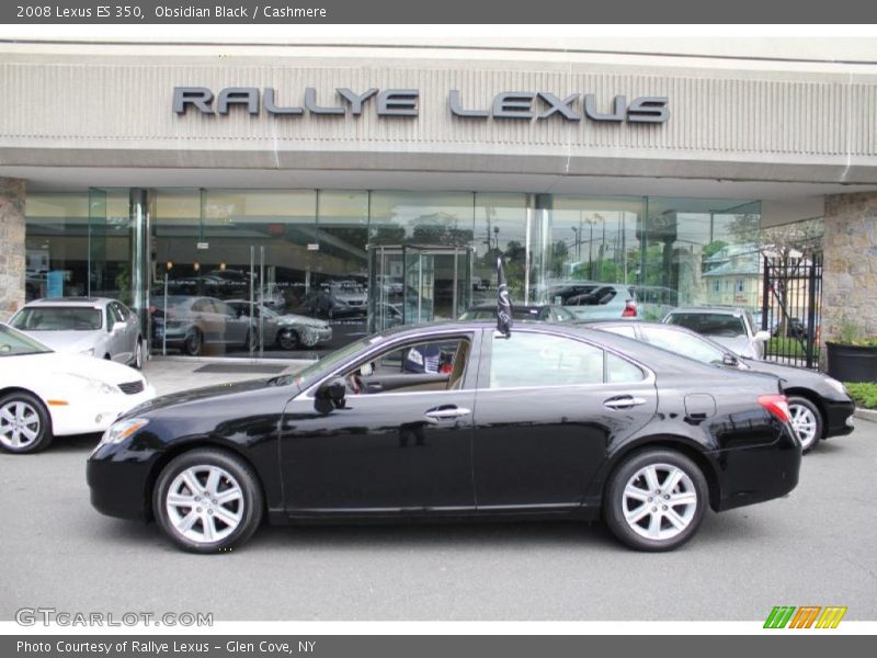 Obsidian Black / Cashmere 2008 Lexus ES 350