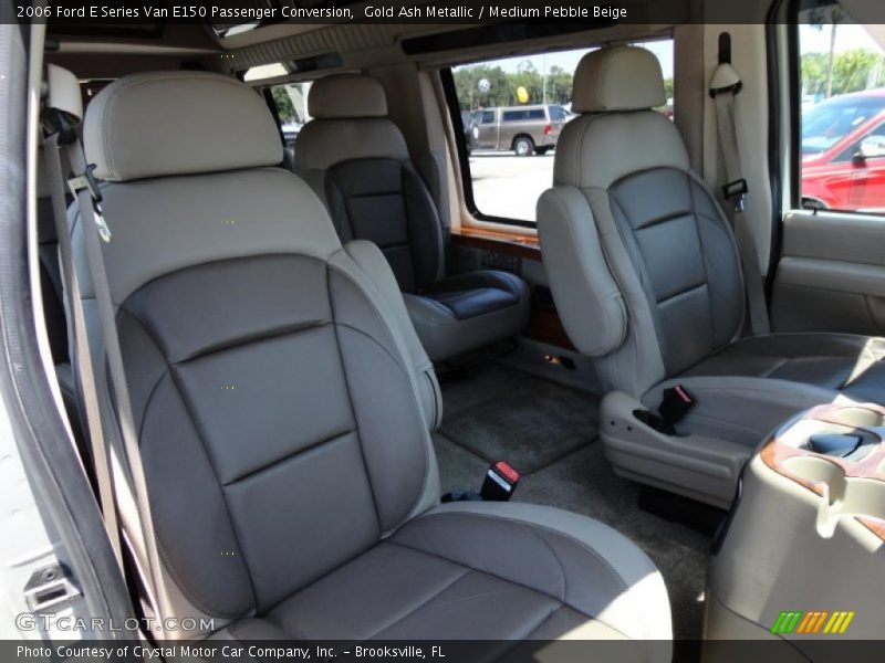 Gold Ash Metallic / Medium Pebble Beige 2006 Ford E Series Van E150 Passenger Conversion