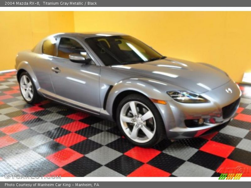 Titanium Gray Metallic / Black 2004 Mazda RX-8