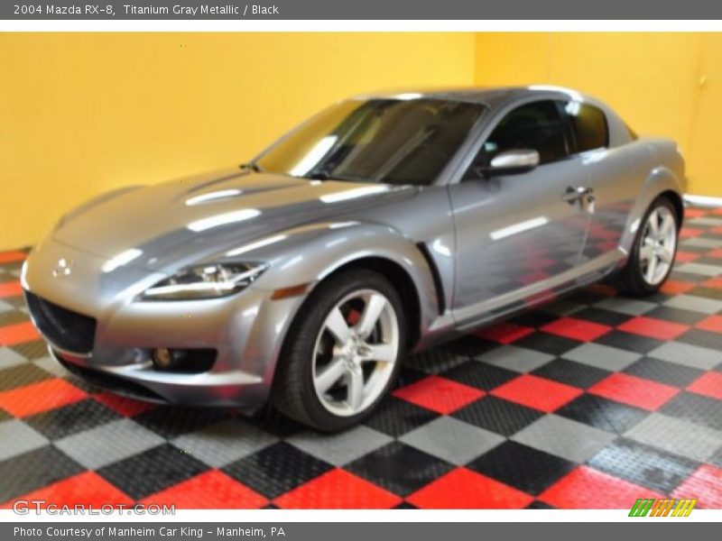 Titanium Gray Metallic / Black 2004 Mazda RX-8