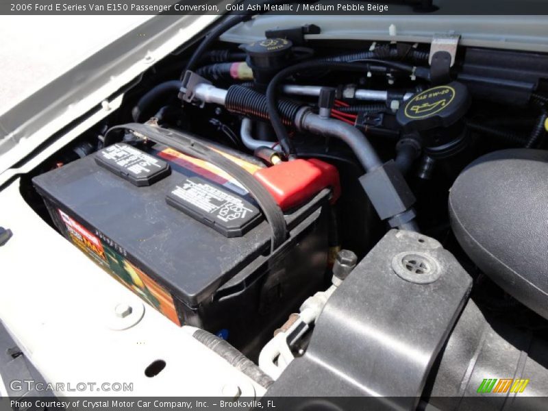 Gold Ash Metallic / Medium Pebble Beige 2006 Ford E Series Van E150 Passenger Conversion