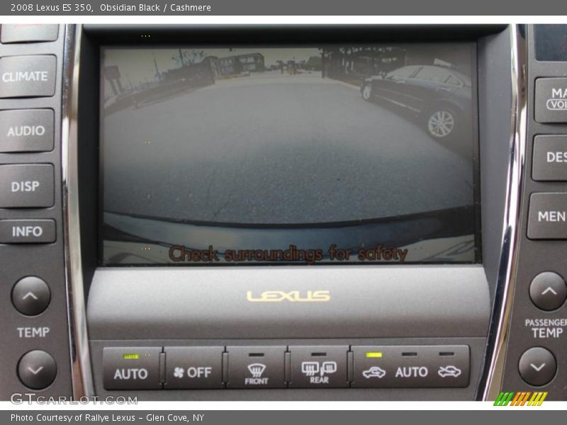 Obsidian Black / Cashmere 2008 Lexus ES 350