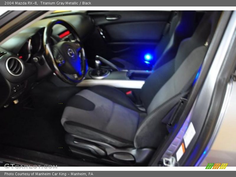 Titanium Gray Metallic / Black 2004 Mazda RX-8