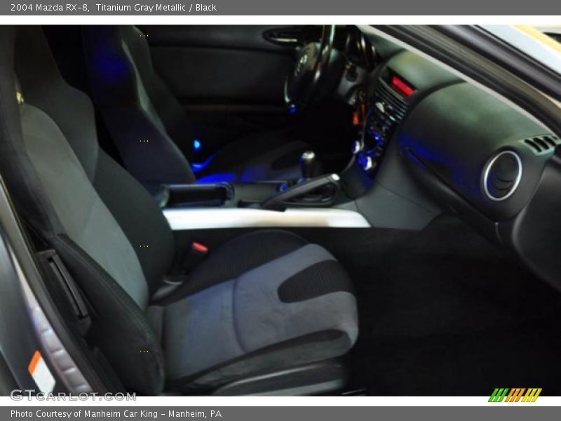 Titanium Gray Metallic / Black 2004 Mazda RX-8