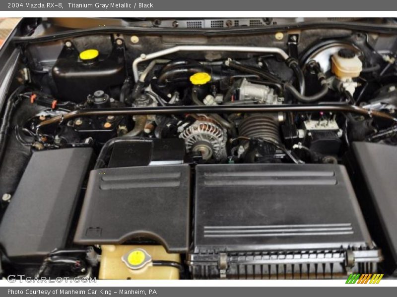 Titanium Gray Metallic / Black 2004 Mazda RX-8