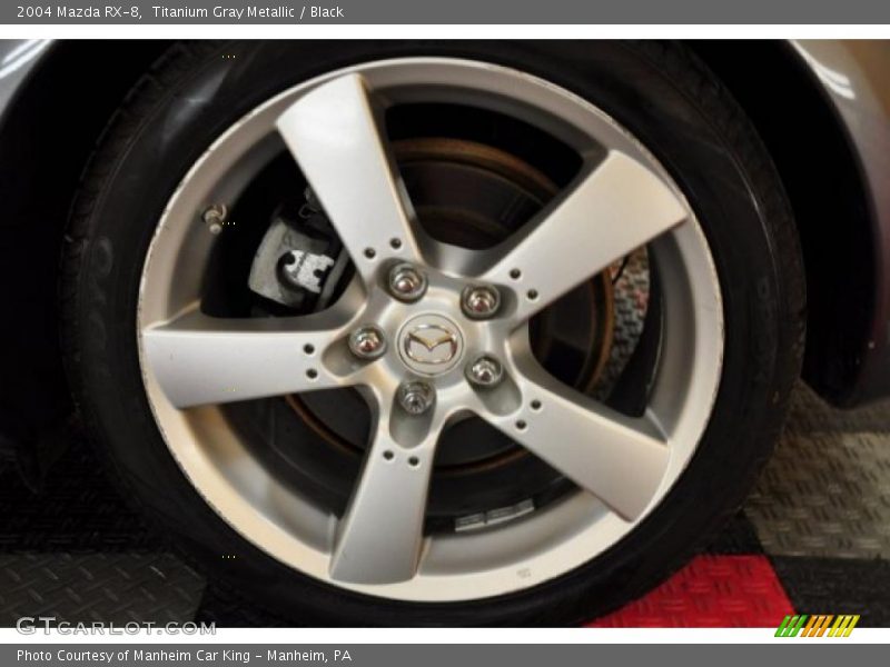 Titanium Gray Metallic / Black 2004 Mazda RX-8