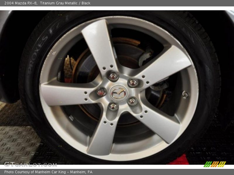 Titanium Gray Metallic / Black 2004 Mazda RX-8