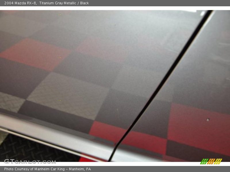 Titanium Gray Metallic / Black 2004 Mazda RX-8