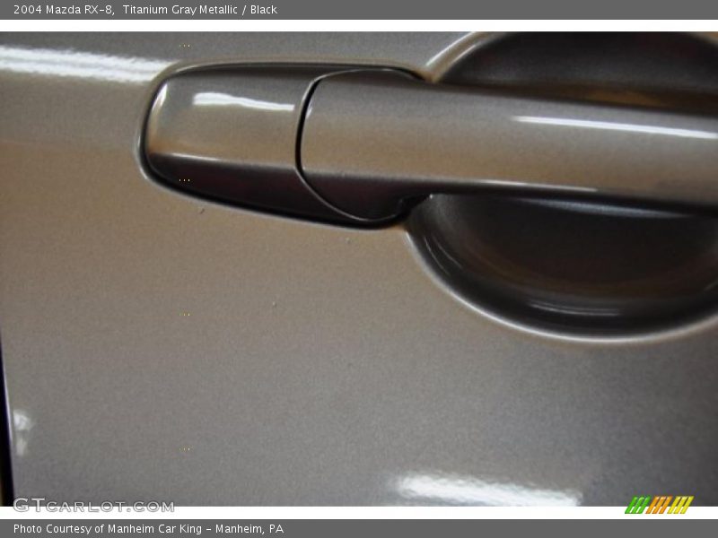 Titanium Gray Metallic / Black 2004 Mazda RX-8