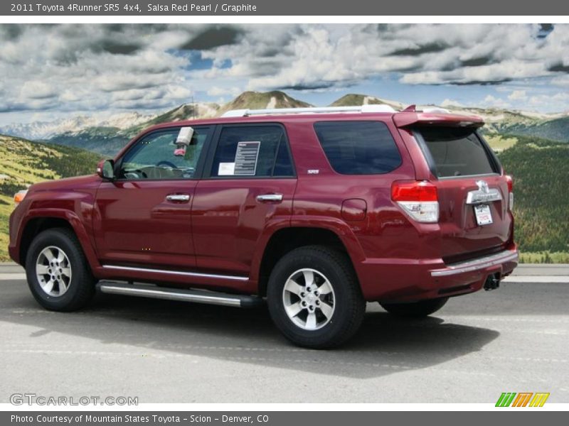 Salsa Red Pearl / Graphite 2011 Toyota 4Runner SR5 4x4