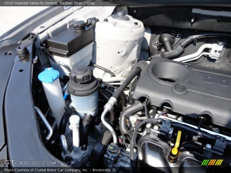  2010 Santa Fe Limited Engine - 2.4 Liter DOHC 16-Valve VVT 4 Cylinder
