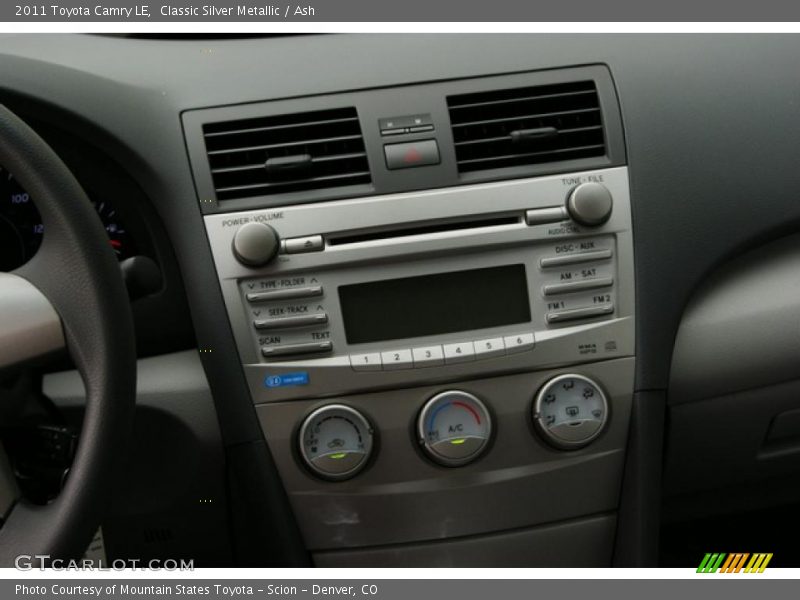 Classic Silver Metallic / Ash 2011 Toyota Camry LE