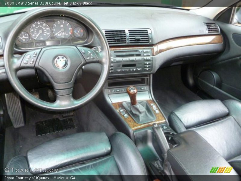 Black Interior - 2000 3 Series 328i Coupe 