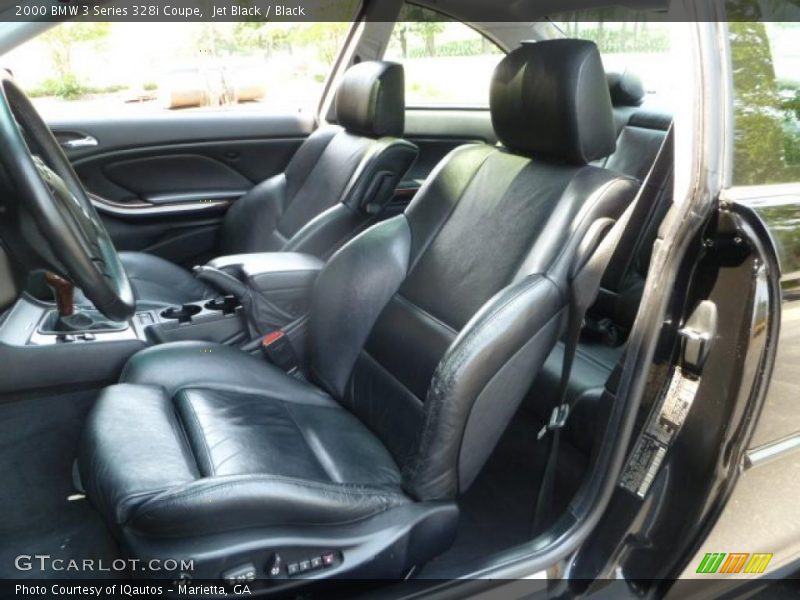  2000 3 Series 328i Coupe Black Interior