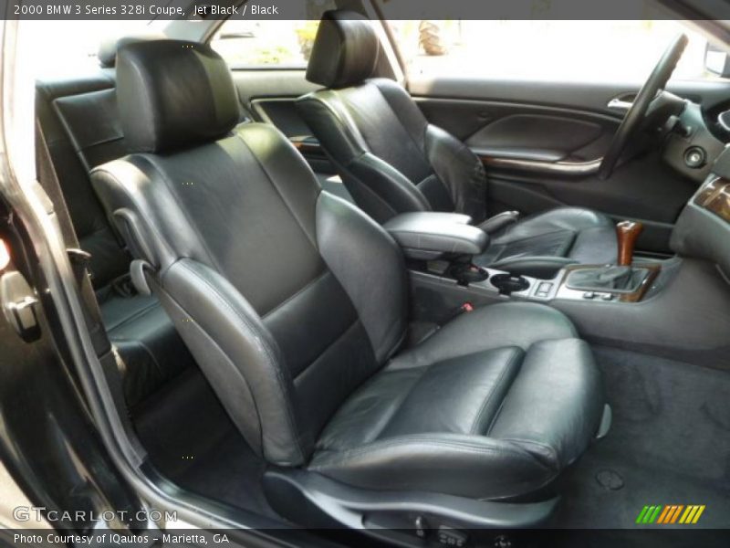  2000 3 Series 328i Coupe Black Interior