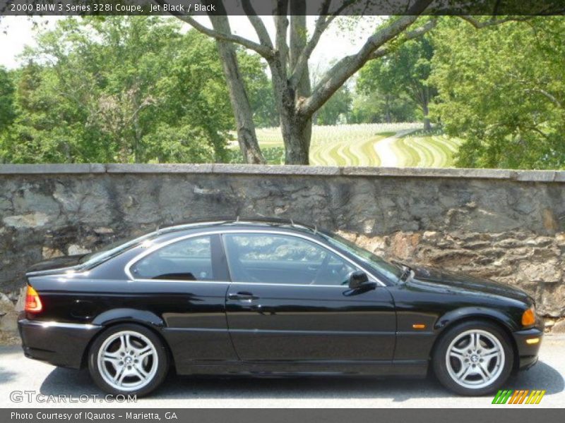 Jet Black / Black 2000 BMW 3 Series 328i Coupe