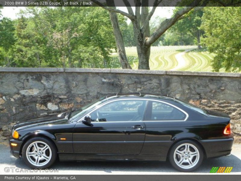 Jet Black / Black 2000 BMW 3 Series 328i Coupe