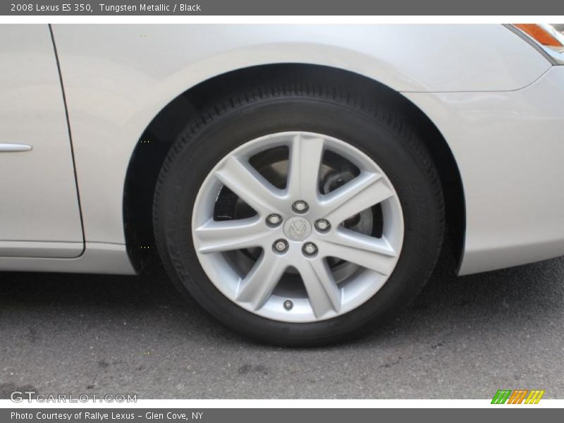 Tungsten Metallic / Black 2008 Lexus ES 350