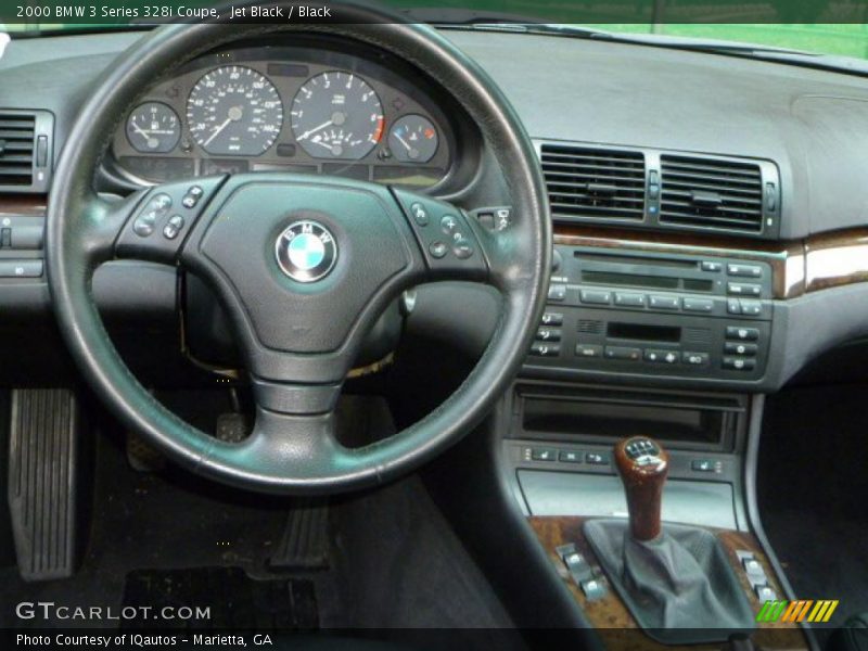 Jet Black / Black 2000 BMW 3 Series 328i Coupe