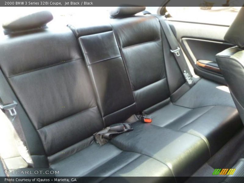  2000 3 Series 328i Coupe Black Interior