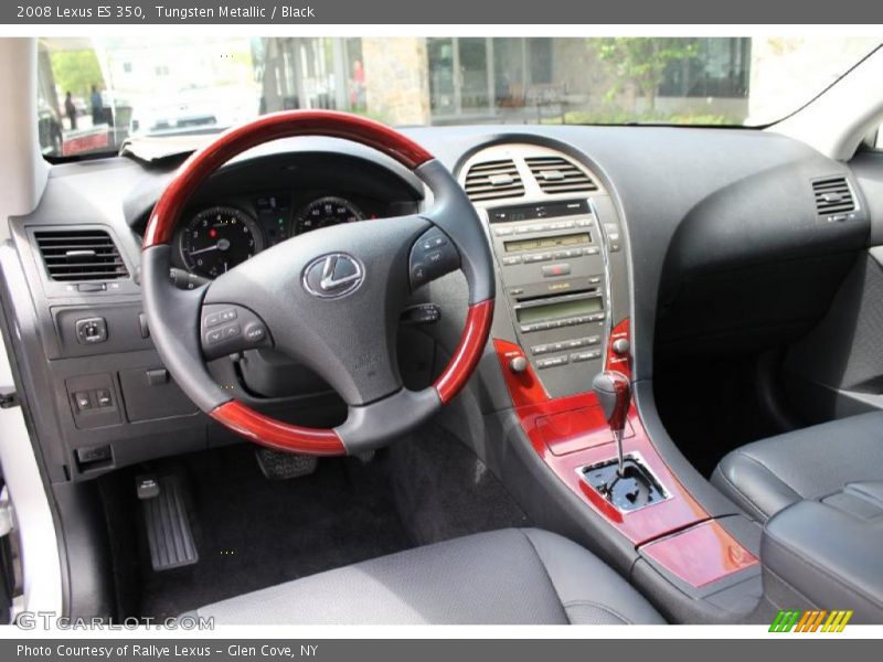 Tungsten Metallic / Black 2008 Lexus ES 350