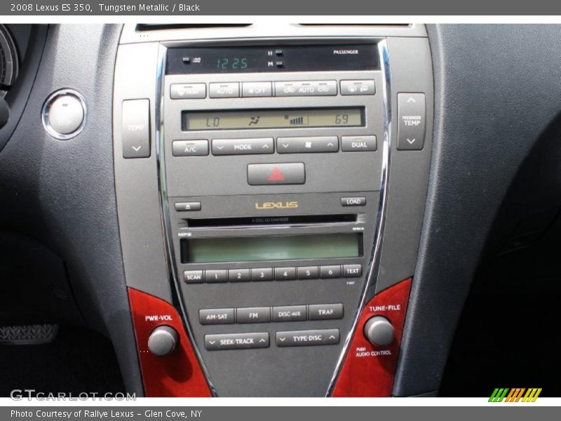 Tungsten Metallic / Black 2008 Lexus ES 350