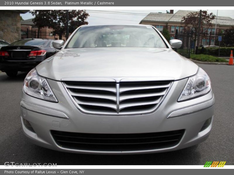 Platinum Metallic / Cashmere 2010 Hyundai Genesis 3.8 Sedan