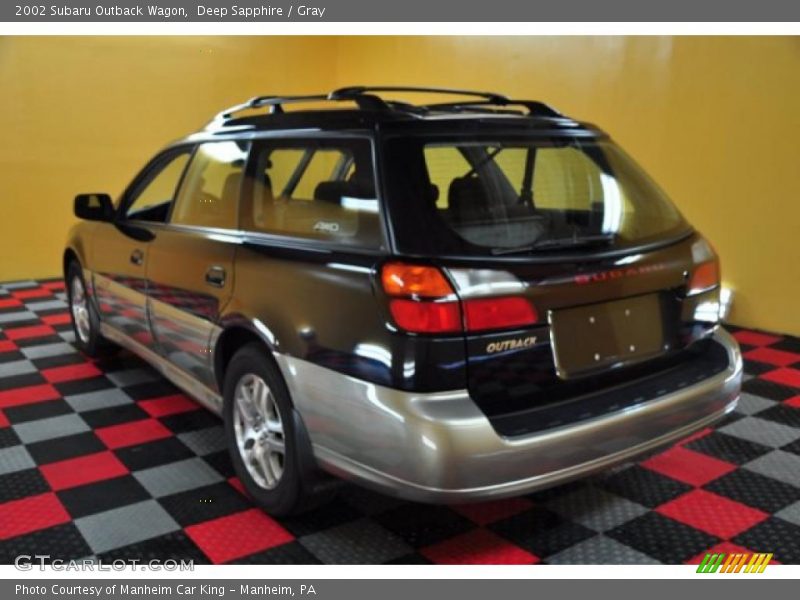 Deep Sapphire / Gray 2002 Subaru Outback Wagon