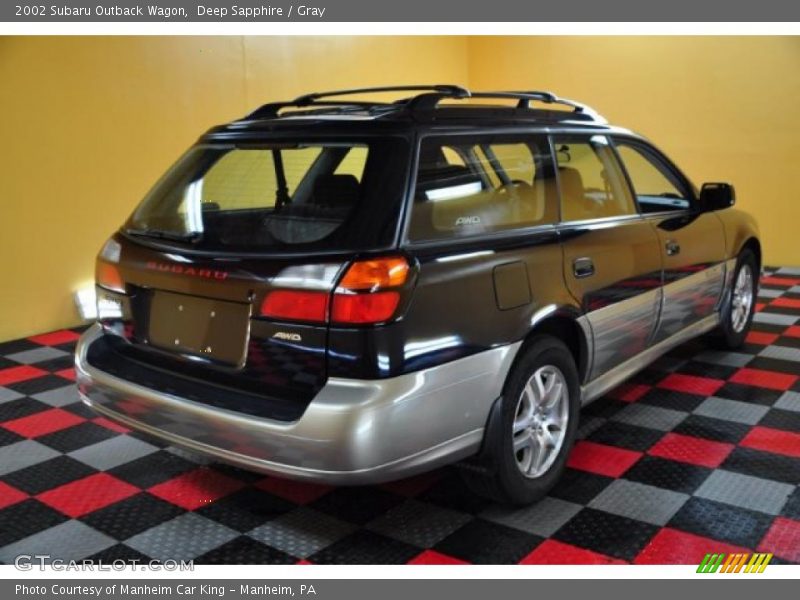 Deep Sapphire / Gray 2002 Subaru Outback Wagon