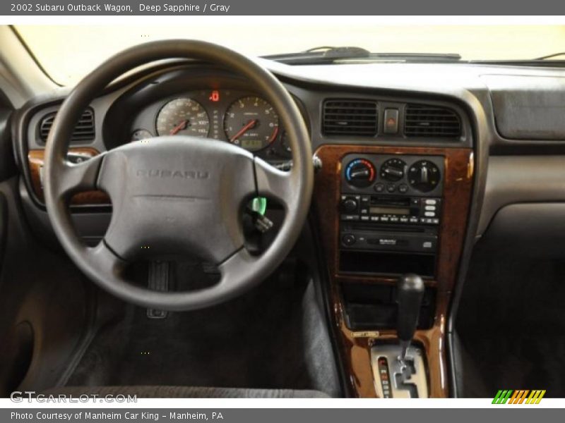 Deep Sapphire / Gray 2002 Subaru Outback Wagon